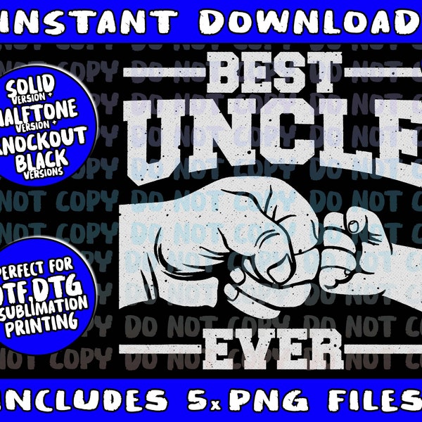 Best Uncle Ever Svg - Etsy