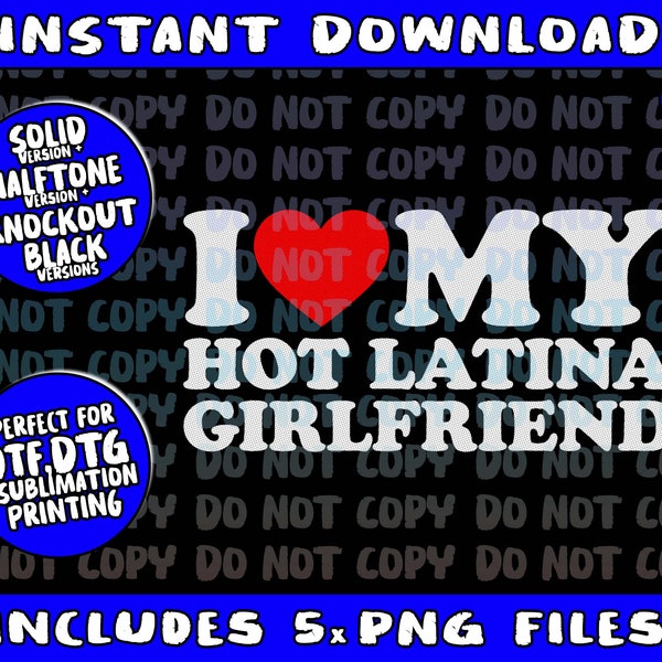 I Love My Hot Girlfriend I Heart My Girlfriend Gf" Sticker For Sale