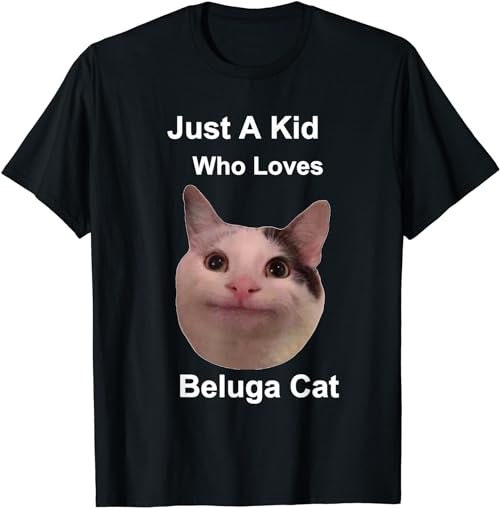 Just A Boy Who Loves Beluga Cat Sweatshirt