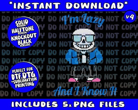 Sans the skeleton pixel