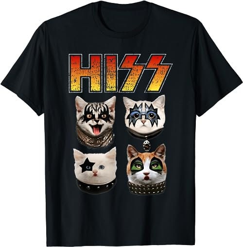 Hiss Funny Cat Lover Gift  T-Shirt, Sweatshirt, Hoodie - 26513