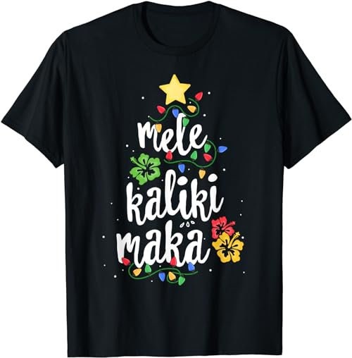 Mele Kalikimaka Shirt For Women Hawaiian Hawaii Christmas  (1) T-Shirt, Sweatshirt, Hoodie - 100031