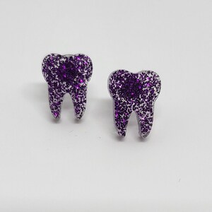 Tooth Earrings