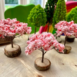 Small World Blossom Trees- Set of 3