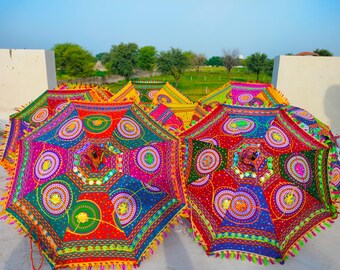 Wholesale Lot Of Indian Wedding Decorative Umbrella: Christmas Birthday Home Party Decor Boho Umbrella