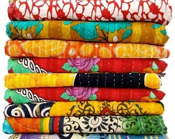 Super special vintage Kantha Quilt, recycelte Kantha Decke, Kantha Quilt, indische Quilt, handgemachtes Geschenk, neu, Reversibel