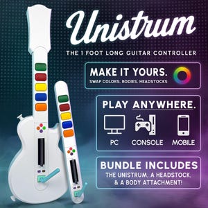 Whammy Re-Design UniStrum Custom Guitar Controller