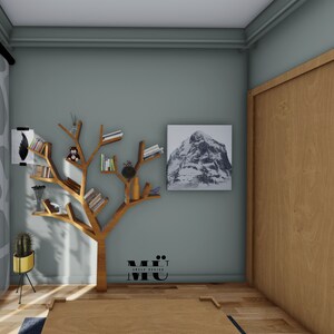 Tree Bookshelf - Etsy