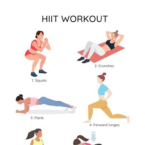 Easy hiit workout at home deals