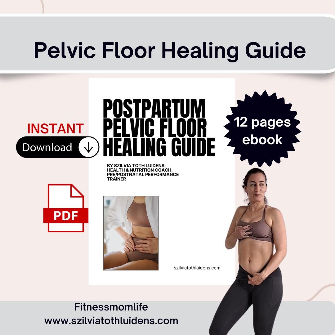 Pelvic Floor Healing Guide for Postpartum Moms | Core Rehab,pelvis Pain ...