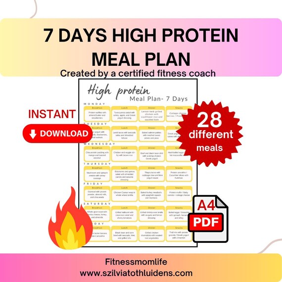7 Day Muscle Building Meal Plan: Ultimate Guide for Fast Gains