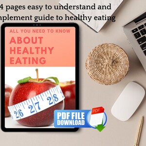 Learn How To Eat Healthy Ebook,All You Need To Know About Healthy Eating, Nutrition Guide Ebook, Health Nutrition Information pdf download