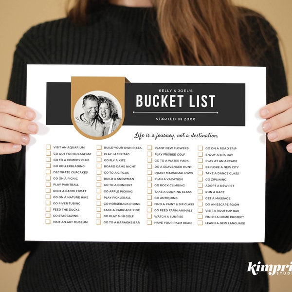 Bucket List - Etsy