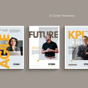 Brochure commerciale, catalogue d’identités, proposition commerciale, pages de profil d’entreprise, 20 pages pour Canva, Indesign et Word image 6