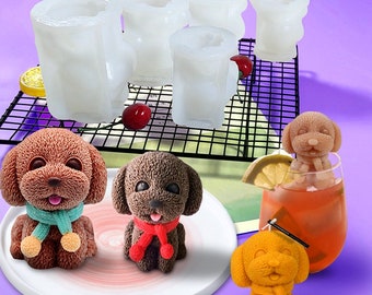 Silicone Ice Cube mold,DOG/CAT Ice mold,Ice Maker ,Reusable and BPA Free,Reusable and can be removed easily