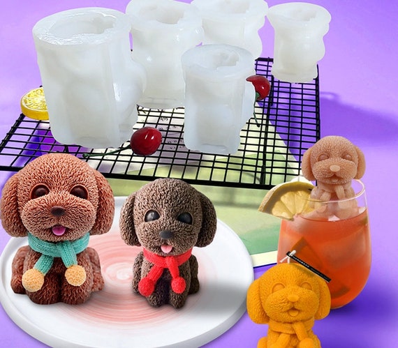 Silicone Ice Cube Mold,dog/cat Ice Mold,ice Maker ,reusable and BPA  Free,reusable and Can Be Removed Easily 