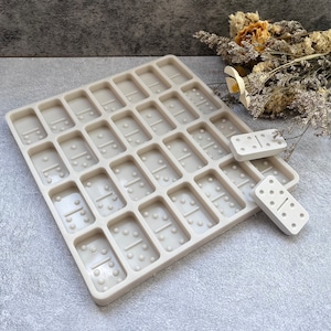 Domino Resin Mold Domino Set Silicone Mold Professional 