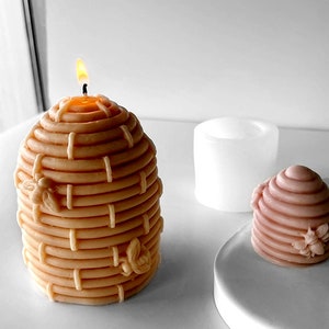 Honeycomb Silicone Candle Mold: Handmade Soap Plaster Aroma Mold