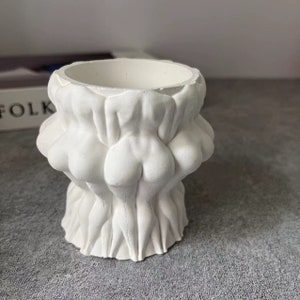Moule de pot de dame Secy, pot de cul, modèle féminin, moules en résine de décoration de pièce