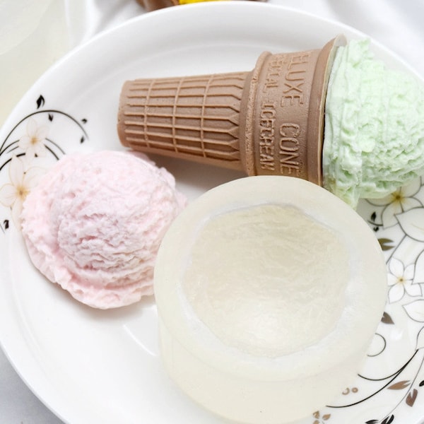 DIY Ice Cream Silicone Mold: Food Resin, Soap, Candle