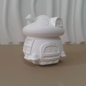 Mushroom Jar Silicone Mold: DIY Resin Storage Box, Jesmonite Plaster Mould