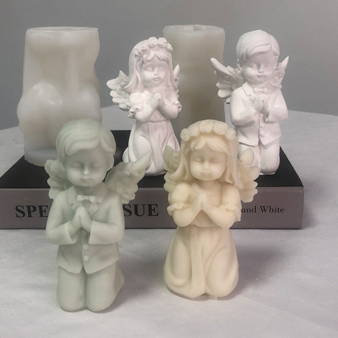 Baby Angel Candle Mold angel Aromatherapy Plaster Mold Etsy