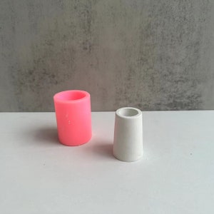 Silicone Candle Holder Mold: DIY Resin, Jesmonite, Plaster