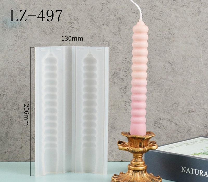 Twisted Candle Molds,spiral Rod Candle Mold Candlestick Twisted Candle Molds,spiral Rod Candle Mold Candlestick