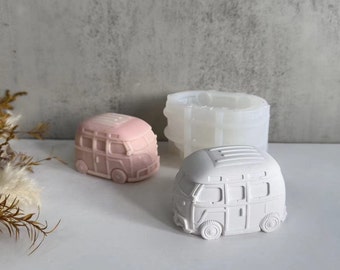 Lot De 3 Moules à Bonbons En Silicone Pour Voiture, Moule à Gelée, Mini