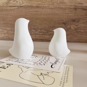 3D bird silicone mold-Cute bird plaster/concrete mold-bird candle mold-sparrow resin molds-desktop ornaments mold-epoxy resin bird mold