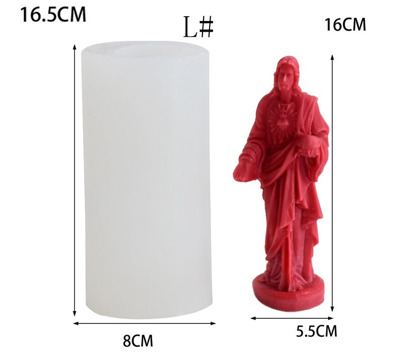 Stampi Silicone Per Candele 4 Moules En Silicone Lapin De Pâques - Pour