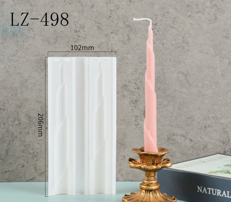 Twisted Candle Molds,spiral Rod Candle Mold Candlestick Twisted Candle Molds,spiral Rod Candle Mold Candlestick