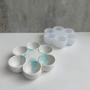 Egg Storage Box Silicone Mold Egg Bracket Plaster Mold Resin Mold-Egg Holder Silicone Mold, Concrete Egg Tray Mold, Storage Box Mold