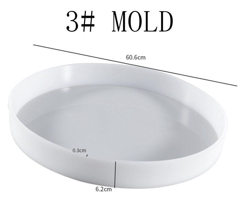 Table Top Molds Large Round Silicone Table Mold: DIY Resin Ocean Table - Etsy