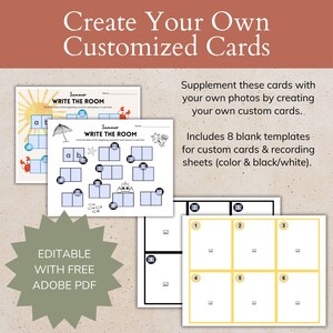 Write the Room Beginning Sounds Printable, Summer Learning Kindergarten ...