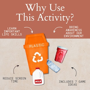 Garbage Sorting Activity Kindergarten Game, Waste Sorting Recycling ...