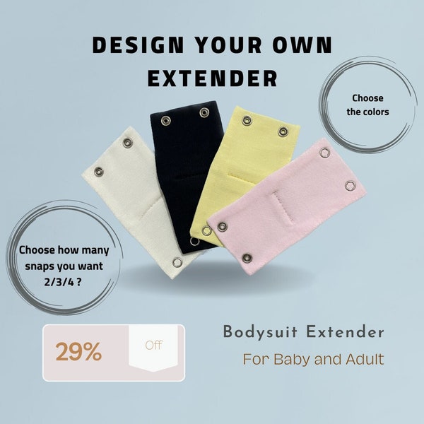 Womens Snap Body Suit Extender Etsy