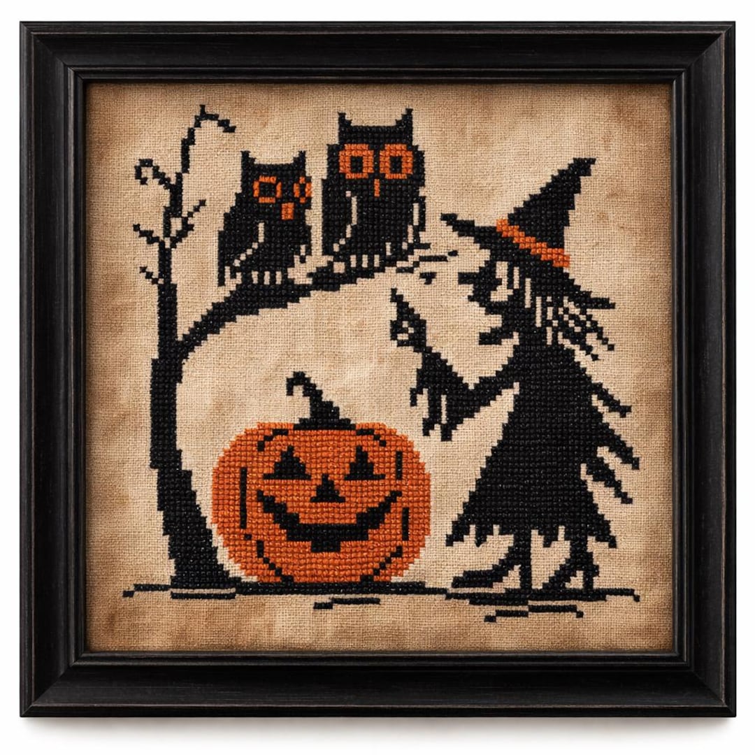 Halloween is Coming PDF Cross Stitch Pattern, IMMEDIATE DOWNLOAD - Etsy