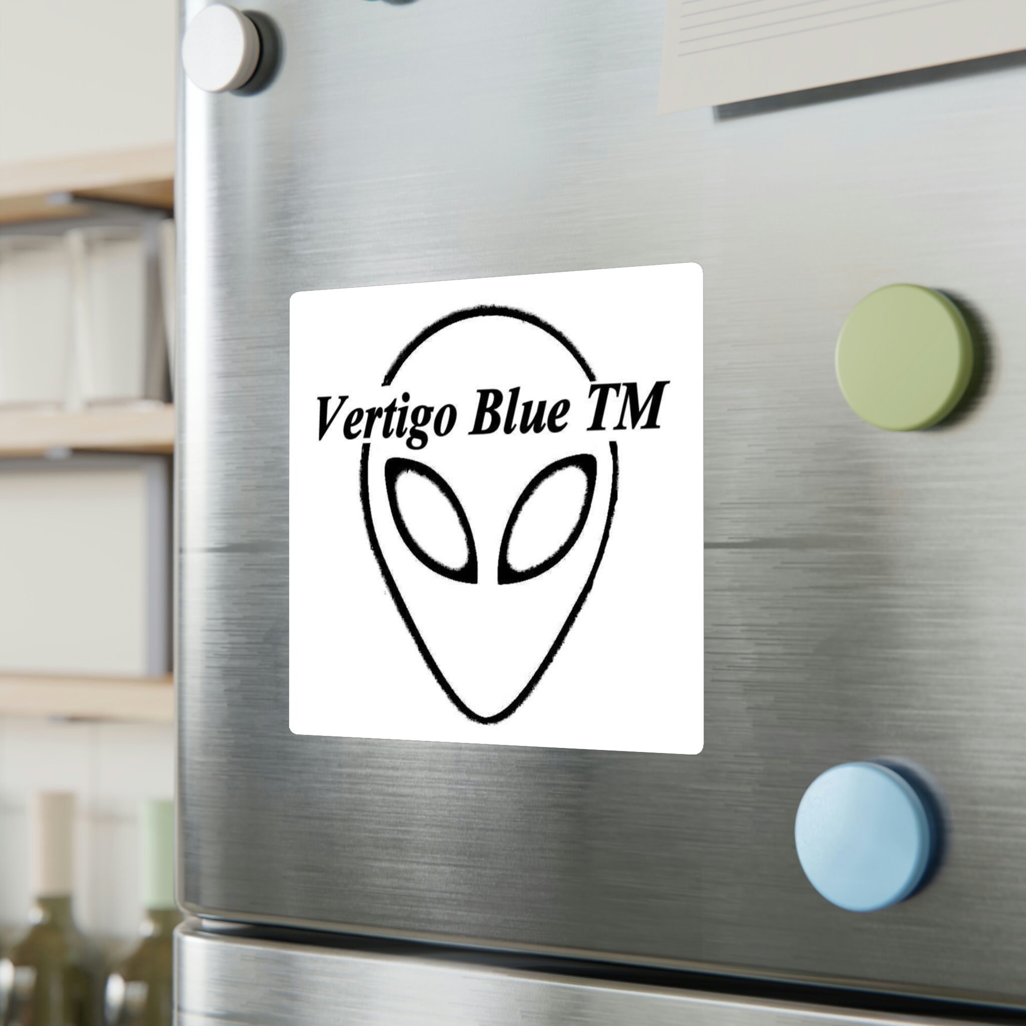 Vertigo Blue TM Vinyl Decals - Etsy