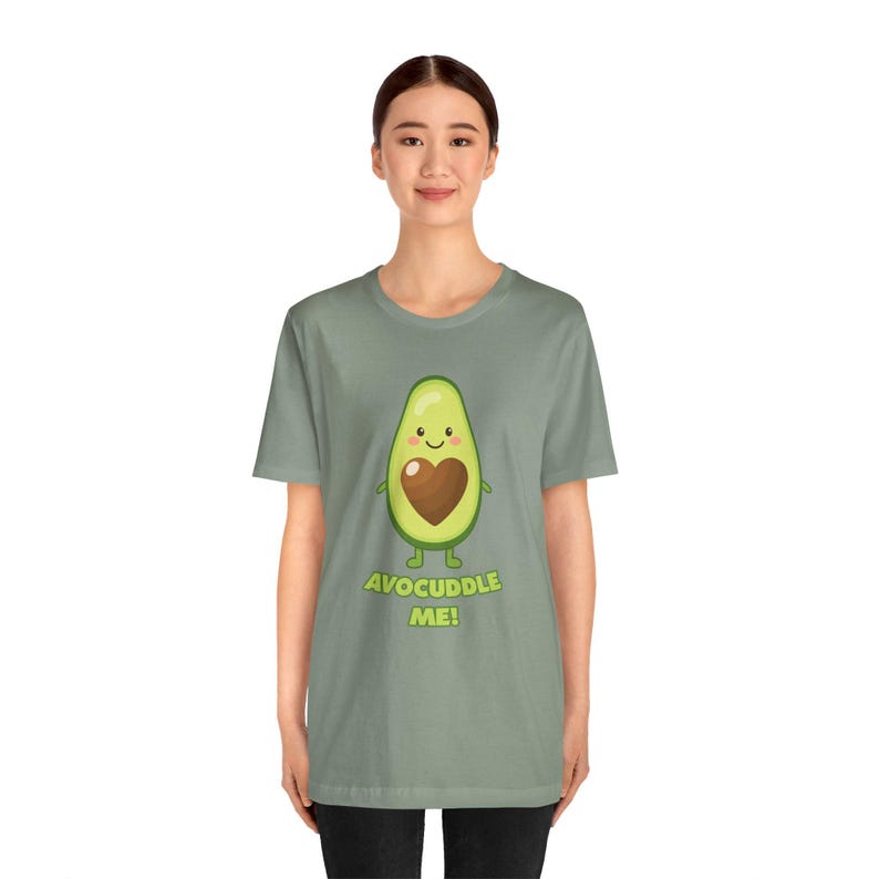 T-shirt « Faites-moi plaisir » | Chemise avocat mignonne | Tenue de Saint-Valentin image 6