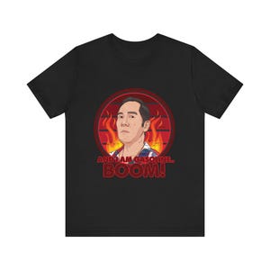 Cobra Kai/Karate Kid Inspired Shirt - "I Am G@soline-Boom" Tee | Martial Arts Fan Gift, Chozen Toguchi Quote T-Shirt for Men & Women