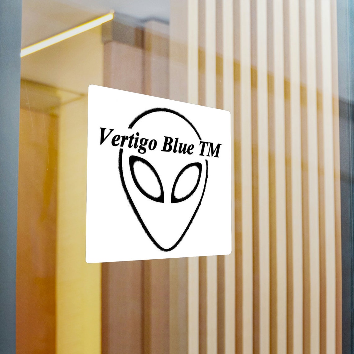 Vertigo Blue TM Vinyl Decals - Etsy