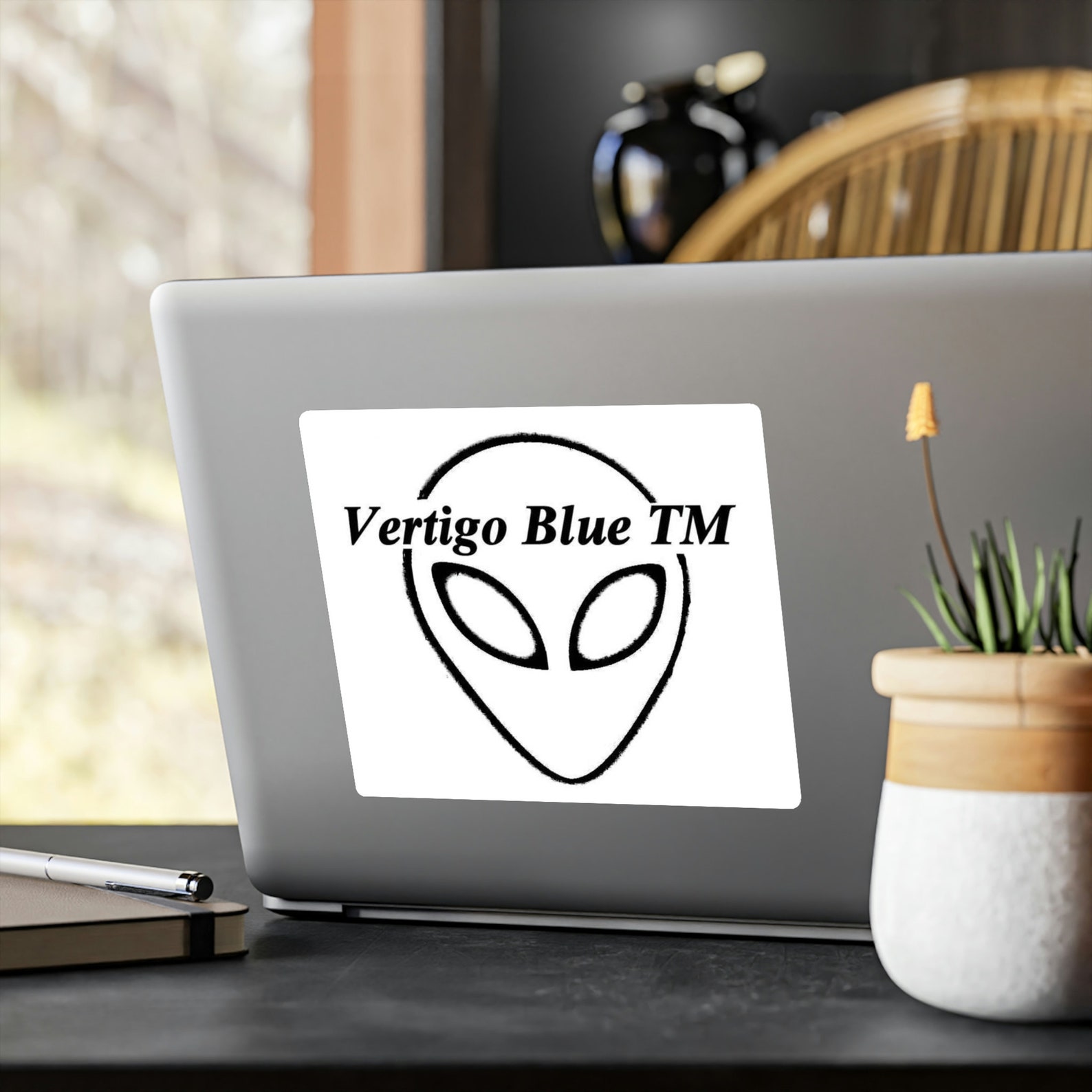 Vertigo Blue TM Vinyl Decals - Etsy