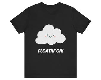 Floatin' On Tee, geeky T-shirt, IT Tech-shirt, cadeau voor programmeur, top in computerwetenschappen