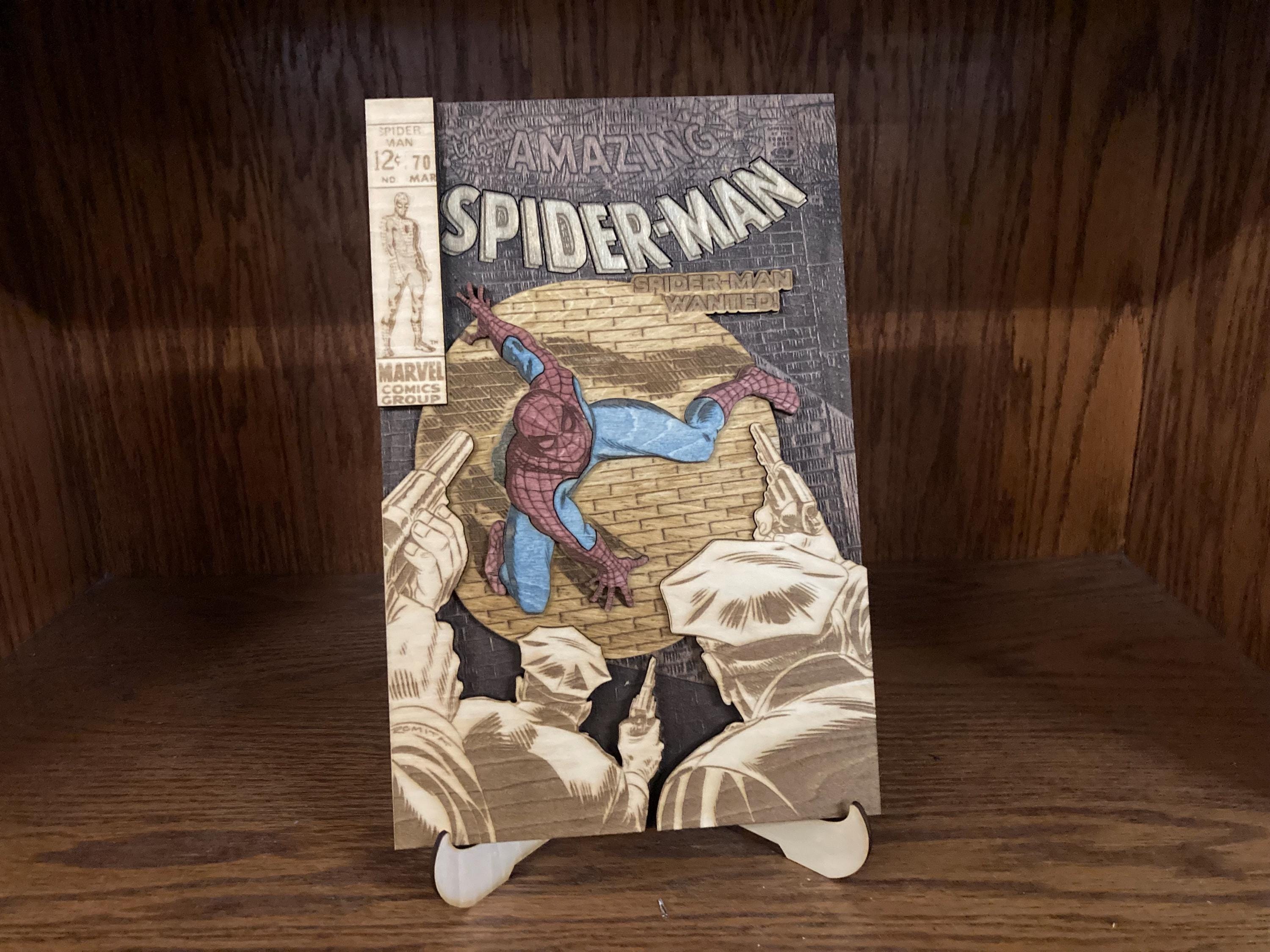 Spiderman Woodwork - Etsy