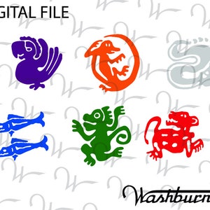 Legends of the Hidden Temple Team Logo Colors File SVG - Download immediato