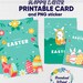 Happy Easter Printable Card / Printable Easter Card / Easter Card ...