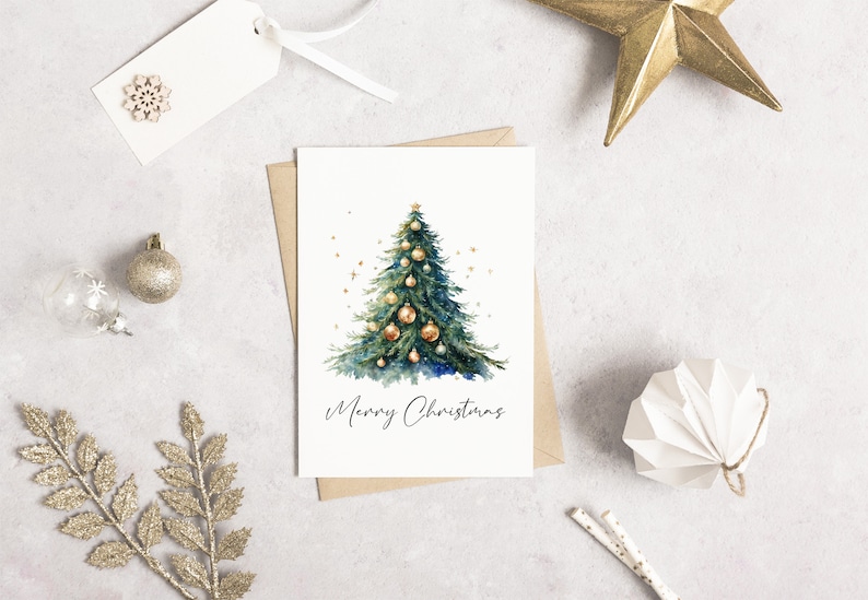 Printable Christmas Tree Card Printable Christmas Gift Card Holder