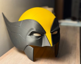 DIY Raw Comic-book Style Wolverine Helmet 3d Printed - Etsy