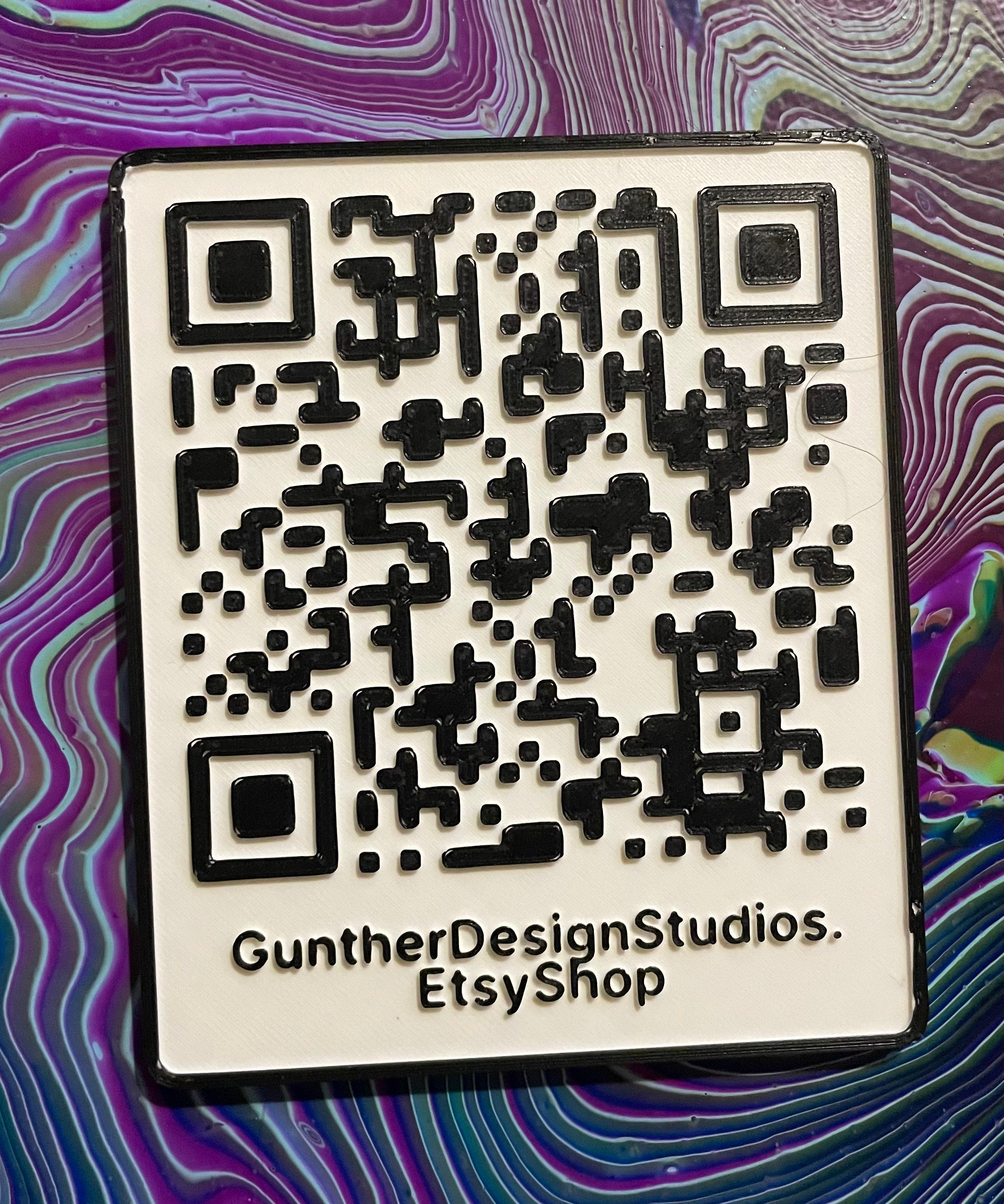 Custom QR Code QR Code Sign Scannable Sign Business Sign Informational ...